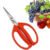 Micro tip fruit picking scissors