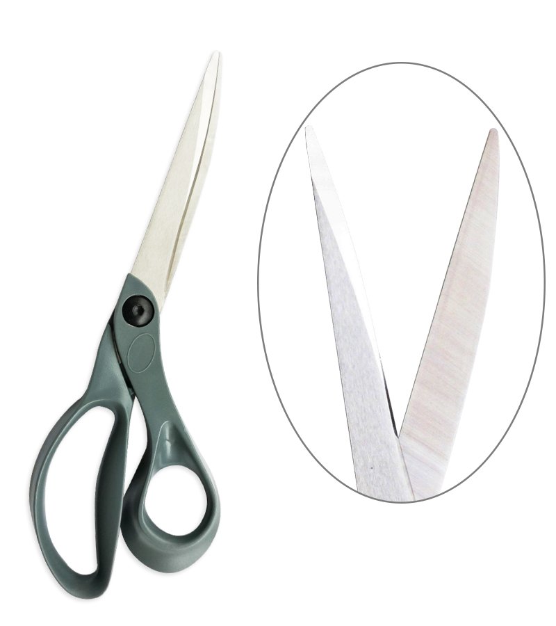 Heavy duty tailor shears with high hardness stainless steel blads