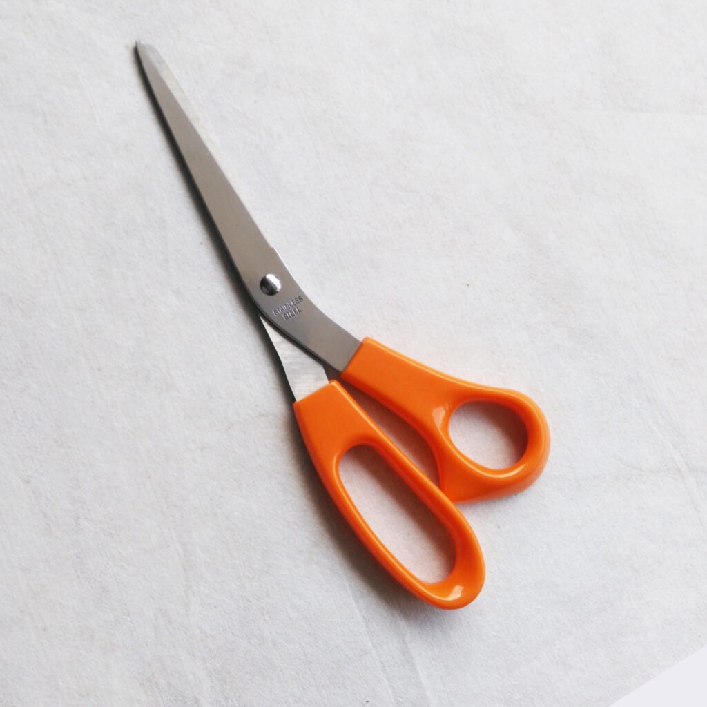 Stainless steel office scissors