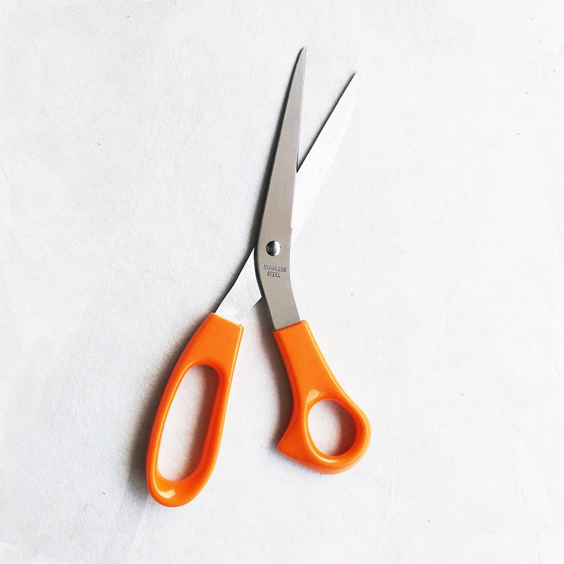 Stainless-steel office scissors