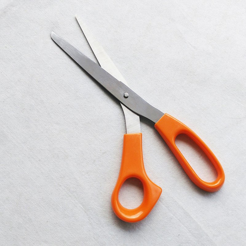 Stainless-steel office scissors