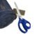 Heavy-duty tailor scissors with thickened handle