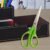 Rubber handle office scissors
