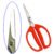 Stainless steel cultivation scissors