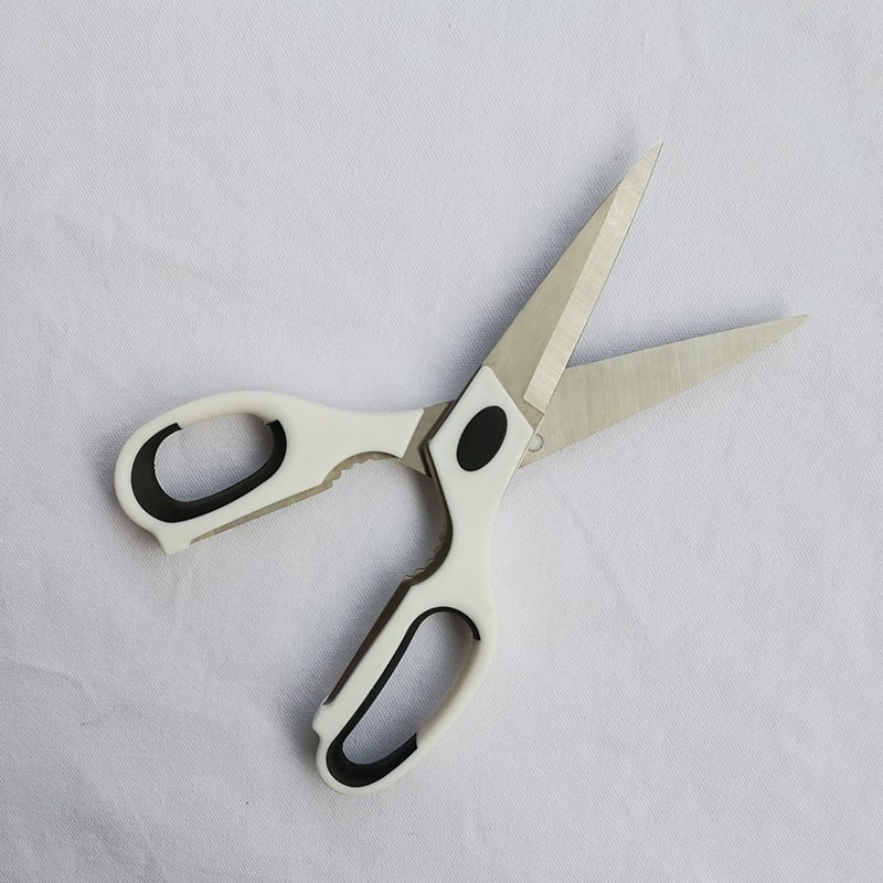TPR grip kitchen scissors
