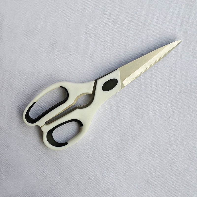 TPR grip kitchen scissors