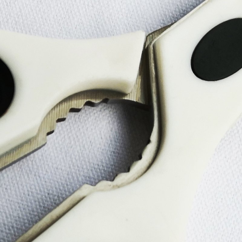 TPR grip kitchen scissors