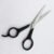 Plastic handle beauty scissors