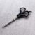 Plastic handle economy hair scissors