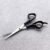 Plastic handle economy hair scissors