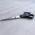 Plastic handle economy hair scissors
