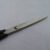 Plastic handle hair scissors