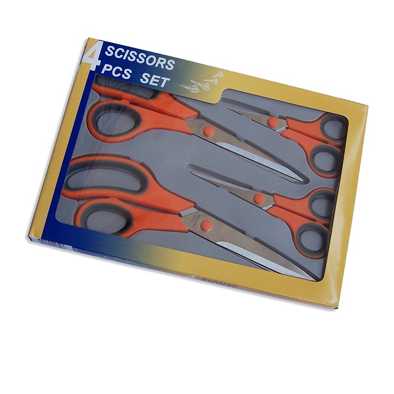 Stainless steel scissors set