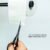 Plastic handle beauty scissors